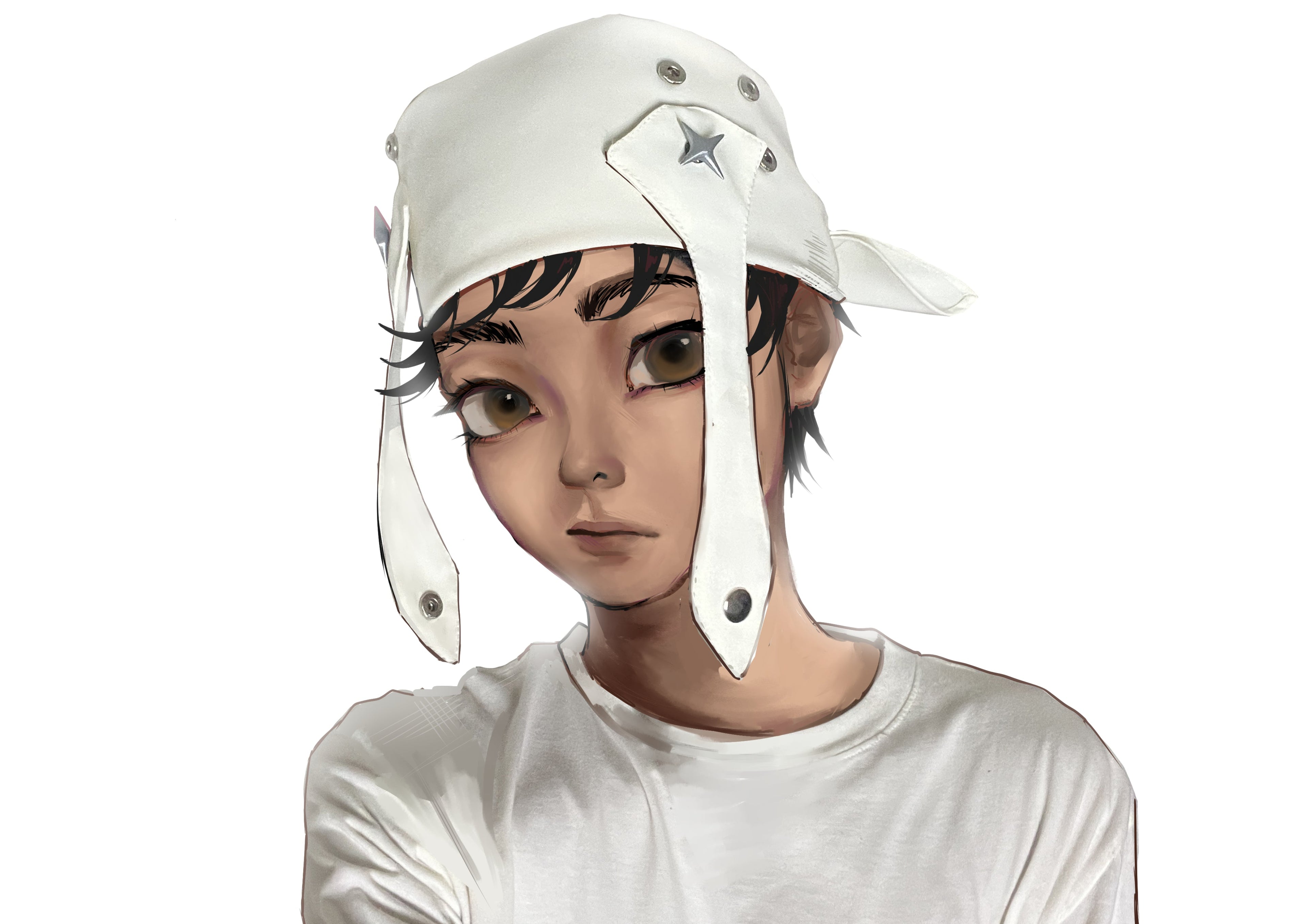 (Pre-order)Ezz Bandana(White-star)