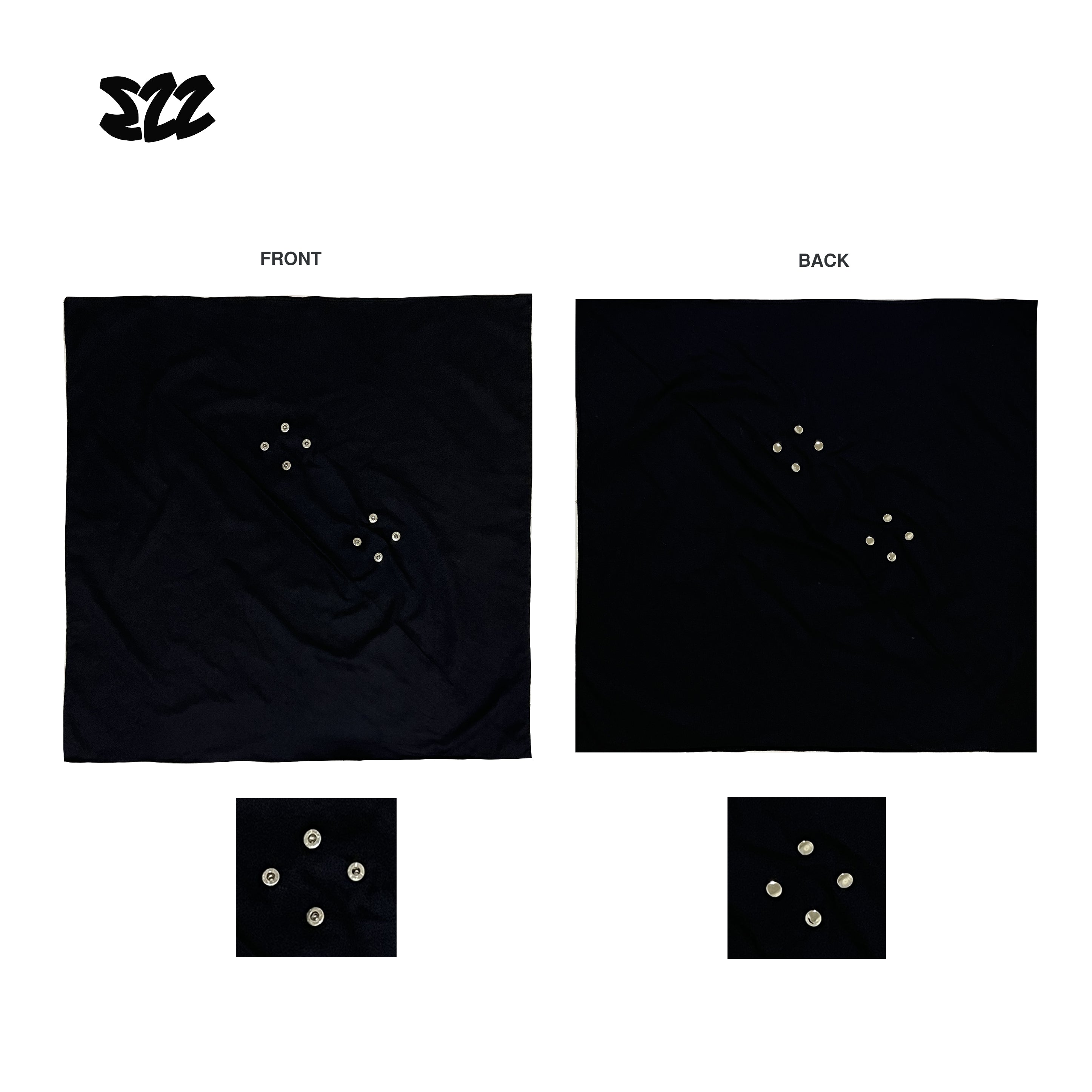 (Pre-order)Ezz Bandana(Black-star)