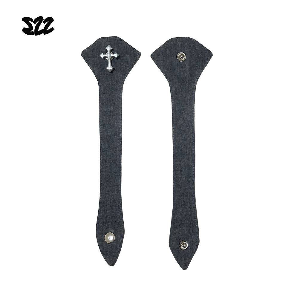 (Pre-order)Ezz Bandana(Dark Gray-Cross)